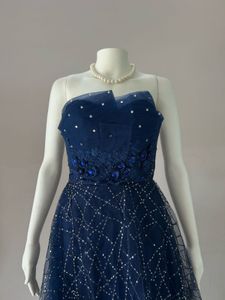 DAZZLING NAVY BLUE GOWN