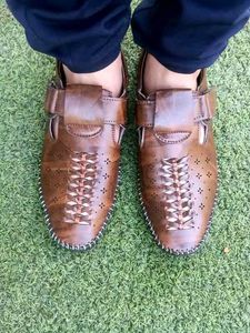 Brown Leather Sandals