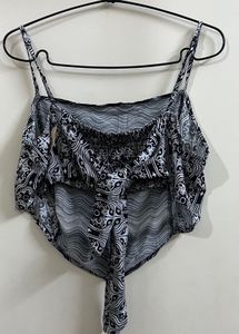 Beautiful Back Style Wrap Top