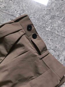 Off Duty Minimal Korean Balloon Pleated Pants