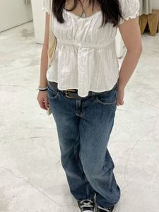 white baby doll top y2k