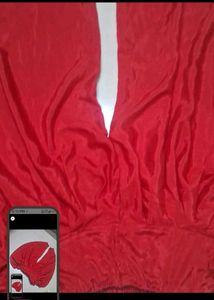 Elegant Red Dhoti Pants of 1