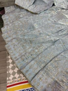 Elegant Blue Lehenga Choli Set