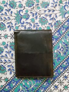 Classic Brown Leather Bifold Wallet