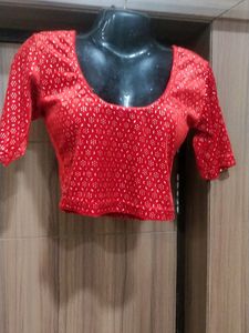 Velvet New Stretchable Fancy Blouse XXL