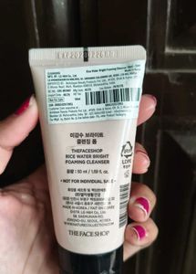 Rice Water Bright Foaming Cleanser &amp; Oil
