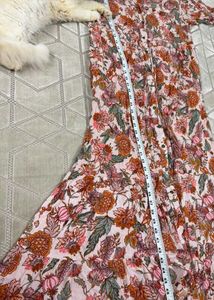Boho Floral Print Maxi Dress