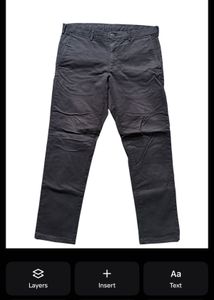 Men's Charcoal Grey Chinos