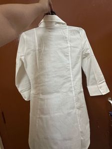 Classic White Button-Up Shirt