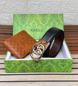 Gucci Belt and Wallet Set