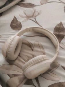 Beige Wireless Headphones