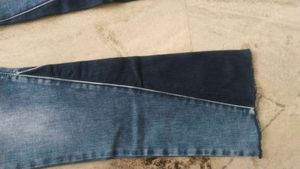 Stylish Blue Flared Jeans
