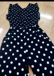 Branded Polka Dot Jumpsuit UK brand