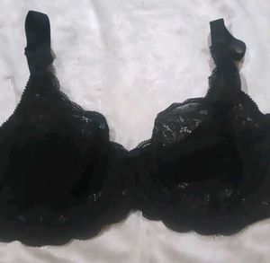 Elegant Black Lace Bra