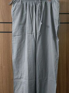 Grey Cotton Pants.