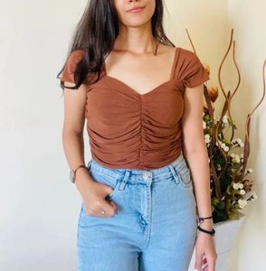 mesh padded  Top