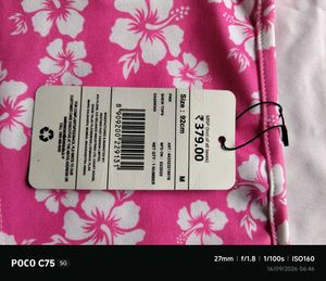 Pink Floral Halter Crop Top