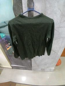 H&amp;M Olive Green Knit Sweater - Size S