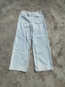 Light Wash Wide Leg Jeans