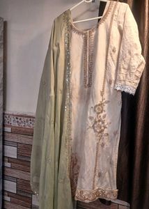 Embellished Kurta Set