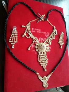 Necklace with mangalsutra