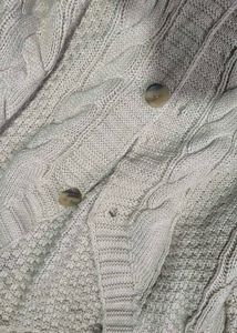 Cozy Cable Knit Button-Up Cardigan