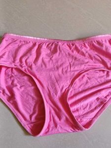 Comfortable Pink Cotton Briefs