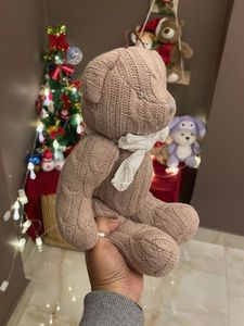 Knitted Teddy Bear ( self made )