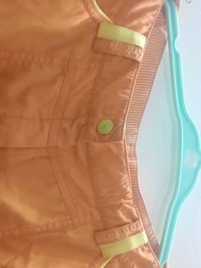 Orange Casual Pants