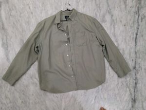 Men's Solid Color Long Sleeve Shirt