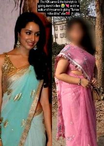 Elegant Pink Saree with Delicate Details