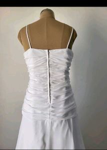 Elegant White Bridal Gown