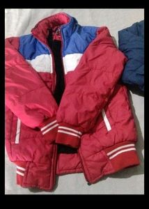 Colorblock Puffer Jacket