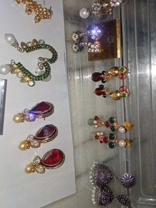 all 13 in 200 Assorted Dangle Earrings