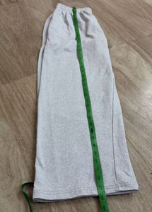 Grey Wide Leg Sweatpants