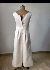 Elegant Off-White Gown