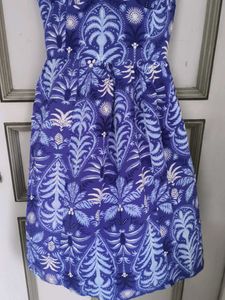 Blue Floral Sundress
