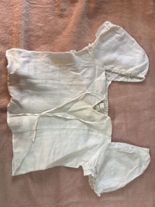 White Off-Shoulder Puff Sleeve Top