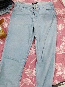Light Wash High Waist Jeans