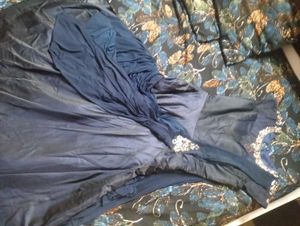 Beautiful Heavy Partywear Gown In  Attached Dupatt
