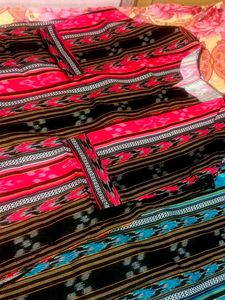 Elegant Sambalpuri print Kurtis combo with Strikin