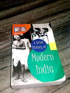 Modern India History Book - Spectrum