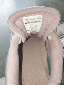 Stylish Pink &amp; Grey Sneakers
