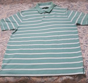Classic Striped Polo Shirt