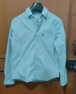 Stylish Light Blue Polo Shirt
