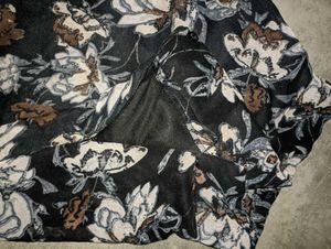 Floral Print Boho Maxi Skirt