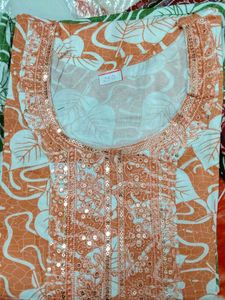 Embellished Kurta Set