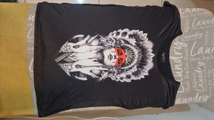 Combo Denim Black Jeans &amp; T-shirt