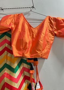 Haldi function special Vibrant Lehenga Set