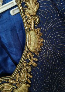 BLUE WEDDING GOWN